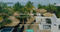 Desktop Screenshot of caribbeanbeachcabanas.com